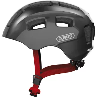   ABUS kerékpáros gyerek sisak Youn-I 2.0, In-Mold, sparkling titan, M (52-57 cm) sisakok