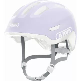   ABUS kerékpáros gyerek sisak Smiley 3.0 ACE LED, In-Mold, pure lavender, M (50-55 cm) sisakok