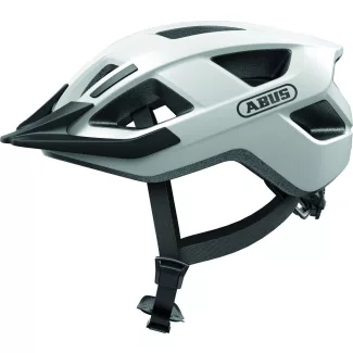   ABUS kerékpáros városi sisak Aduro 3.0 LED, In-Mold, polar white M (52-58 cm) sisakok