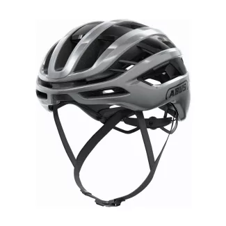   ABUS kerékpáros sport sisak AirBreaker 2.0, In-Mold, graphite silver, M (54-58 cm) sisakok
