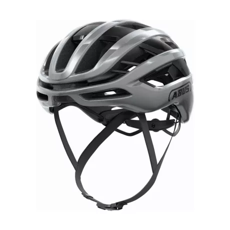 ABUS kerékpáros sport sisak AirBreaker 2.0, In-Mold, graphite silver, M (54-58 cm) sisakok