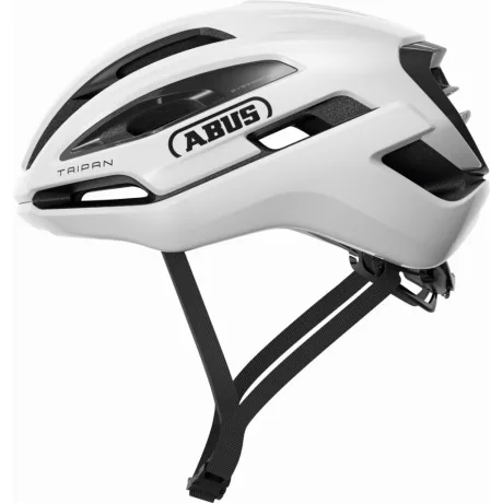 ABUS kerékpáros sport gravel sisak Taipan, In-Mold, shiny white, M (54-58 cm) sisakok