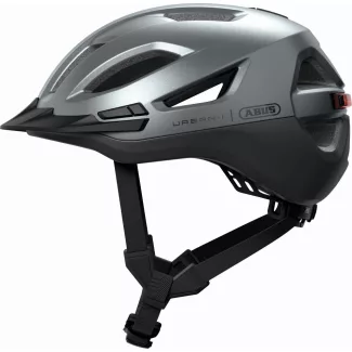   ABUS kerékpáros városi sisak Urban-I 4.0 ACE, In-Mold, graphite silver, XL (60-64 cm) sisakok