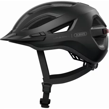 ABUS kerékpáros városi sisak Urban-I 4.0, In-Mold, velvet black, S (51-55 cm) sisakok