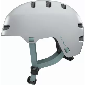   ABUS kerékpáros városi sisak Xoxo, cool grey M (54-58 cm) sisakok