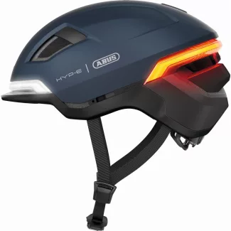   ABUS kerékpáros városi sisak HYP-E, In-Mold, beépített index funkcióval, midnight blue S (51-55 cm) sisakok