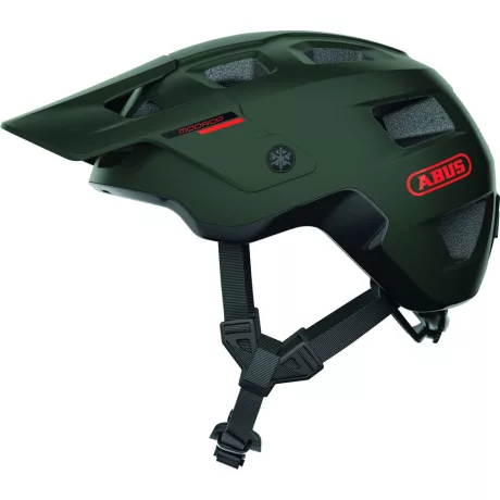 ABUS kerékpáros sport sisak MoDrop, In-Mold, pine green, S (51-55 cm) sisakok