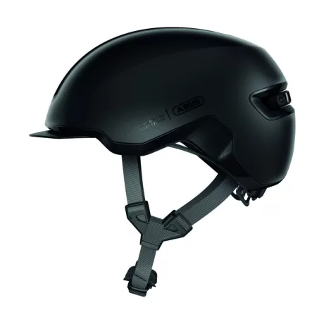 ABUS kerékpáros városi sisak Hud-Y, In-Mold, velvet black, M (54-58 cm) sisakok