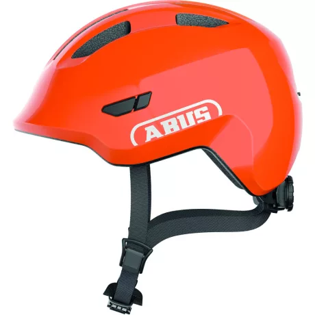 ABUS kerékpáros gyerek sisak Smiley 3.0, In-Mold, shiny orange, S (45-50 cm) sisakok