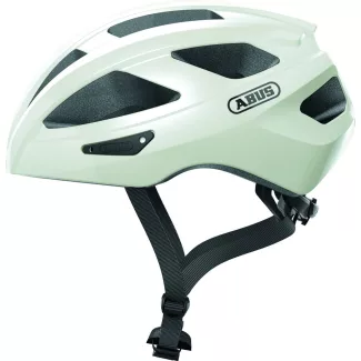   ABUS kerékpáros sport sisak Macator, In-Mold, pearl white, L (58-62 cm) sisakok