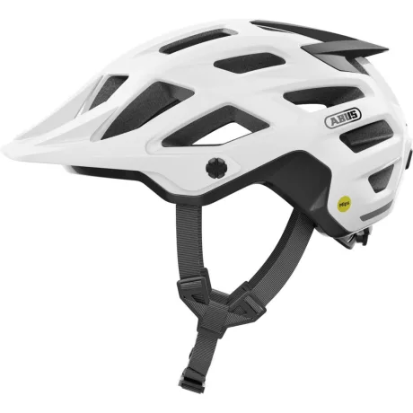 ABUS kerékpáros sport sisak Moventor 2.0 MIPS, In-Mold, shiny white, M (54-58 cm) sisakok