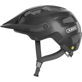   ABUS kerékpáros sport sisak MoTrip MIPS, In-Mold, shiny black, L (57-61 cm) sisakok