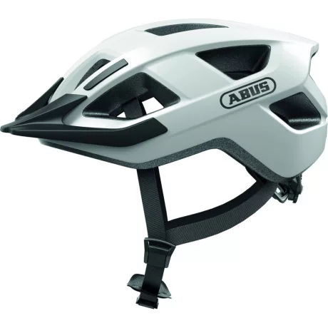 ABUS kerékpáros városi sisak Aduro 3.0, In-Mold, polar white L (58-62 cm) sisakok