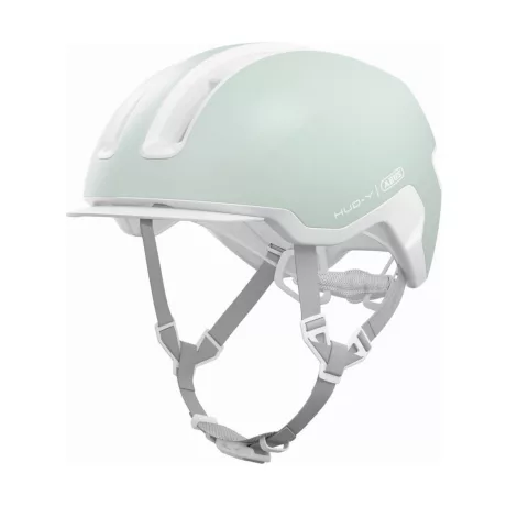 ABUS kerékpáros városi sisak Hud-Y, In-Mold, pure mint, M (54-58 cm) sisakok