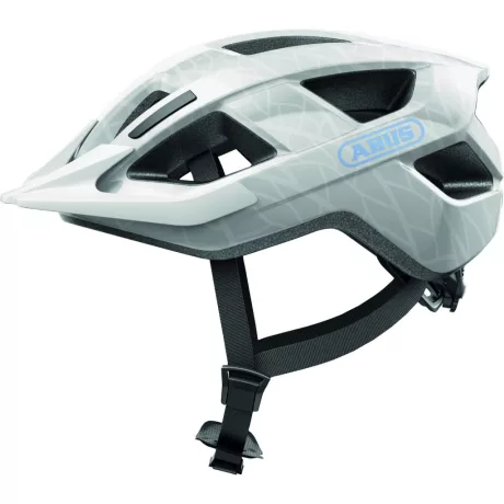 ABUS kerékpáros városi sisak Aduro 3.0, In-Mold, white art S (51-55 cm) sisakok