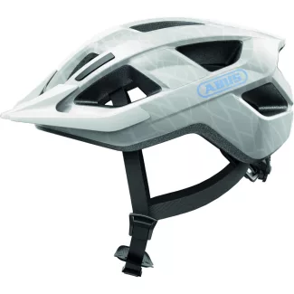   ABUS kerékpáros városi sisak Aduro 3.0, In-Mold, white art M (52-58 cm) sisakok