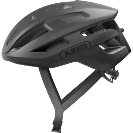 ABUS kerékpáros sport sisak Powerdome, In-Mold, velvet black, M (54-58 cm) sisakok