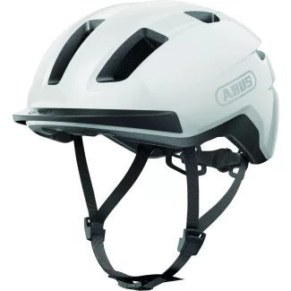   ABUS kerékpáros városi sisak Purl-Y, In-Mold, shiny white S (51-55 cm) sisakok