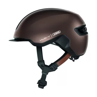   ABUS kerékpáros városi sisak Hud-Y, In-Mold, metallic copper L (57-61 cm) sisakok