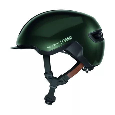 ABUS kerékpáros városi sisak Hud-Y, In-Mold, moss green M (54-58 cm) sisakok