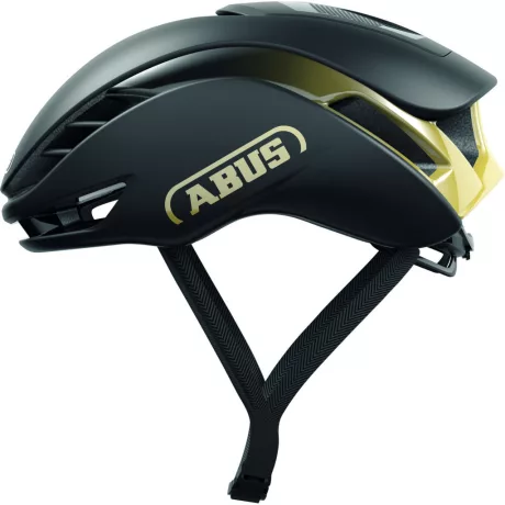 ABUS kerékpáros sport sisak GameChanger 2.0, In-Mold, black gold M (54-58 cm) sisakok