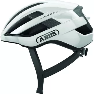   ABUS kerékpáros sport sisak Wingback, In-Mold, shiny white S (51-55 cm) sisakok