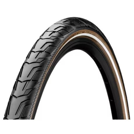 Continental Ride City 28x1,6 (42-622) külső gumi - reflektoros, fekete/barna