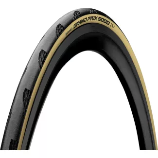   Continental Grand Prix 5000 700x25C (25-622) országúti külső gumi - hajtogatható, fekete/krém