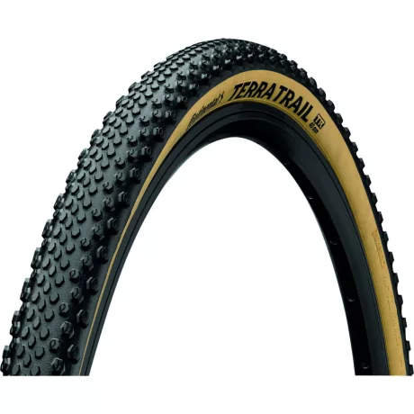 Continental Terra Trail ShieldWall 27,5x1,75 (47-584) gravel külső gumi - hajtogatható, tubeless ready, hookless, fekete/krém