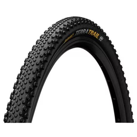 Continental Terra Trail ShieldWall 28x1,75 hajtogathatós gravel külső gumi, 45-622, tubeless ready, hookless, fekete