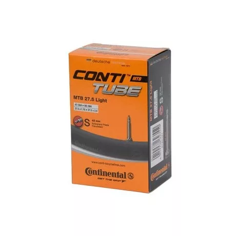 Continental kerékpáros belső gumi 65/70-584 MTB 27,5 Wide Light S42 dobozos (Egységkarton: 25 db) belső gumik
