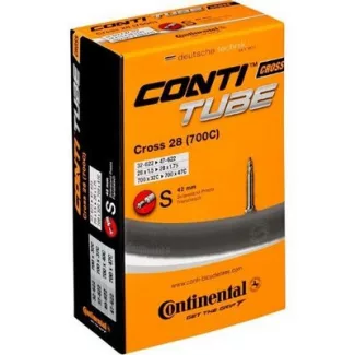   Continental kerékpáros belső gumi 32/47-622 Cross 28 S42 dobozos (Egységkarton: 25 db) belső gumik