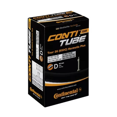 Continental kerékpáros belső gumi 47/62-584/622 Tour 28 wide Hermetic Plus D40 dobozos (Egységkarton: 25 db) belső gumik