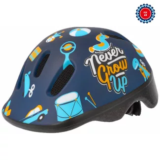   Polisport kerékpáros gyerek sisak Toys kék/mintás, XXS (44-48 cm) sisakok