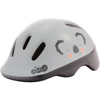   Polisport kerékpáros gyerek sisak Koala szürke/mintás, XXS (44-48 cm) sisakok