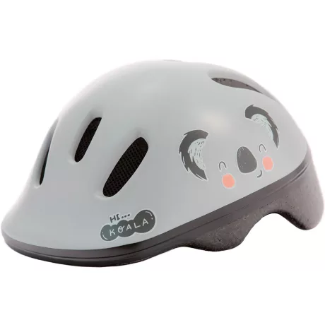 Polisport kerékpáros gyerek sisak Koala szürke/mintás, XXS (44-48 cm) sisakok