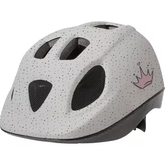   Polisport kerékpáros gyerek sisak Crown fehér/mintás, XS (46-53 cm) sisakok
