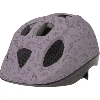   Polisport kerékpáros gyerek sisak Fantasy szürke / lila /mintás, XS (46-53 cm) sisakok