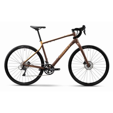 GHOST Asket AL gravel kerékpár - Brown/Metallic Light Beige Matt