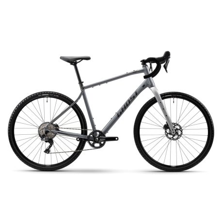 GHOST Asket Advanced AL gravel kerékpár - Light Grey/Met. Anthracite Glossy