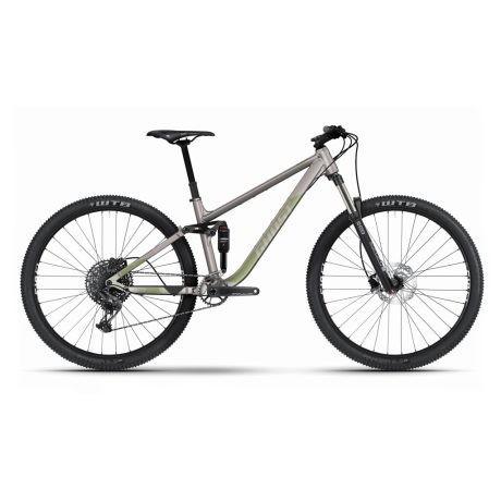 GHOST Kato FS Essential 29 Pearl Grey/Light Khaki Glossy MTB Fully kerékpár