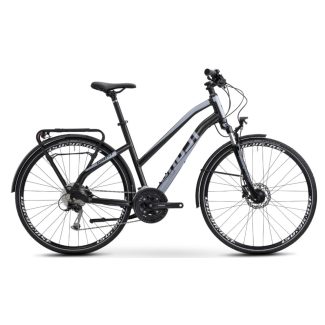   GHOST Square Trekking Essential Ladies Black/Grey Túratrekking kerékpár