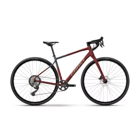 GHOST Asket Deep Crimson/Gunmetal Grey Matt Gravel kerékpár