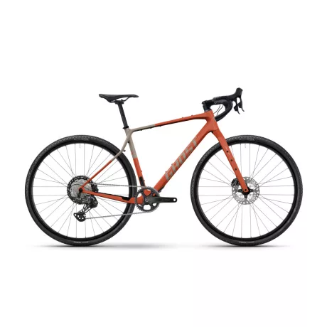 GHOST Asket CF Pro Passion Flame/Sandy Beige Glossy Gravel kerékpár