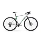 GHOST Asket CF Full Party Silver Stone/Madow Green Glossy Gravel kerékpár