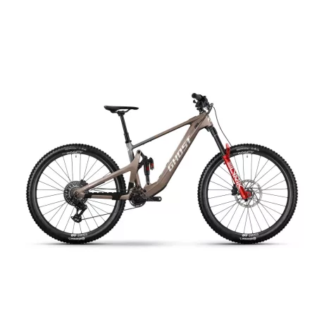 GHOST Path Riot CF Full Party Dusty Rose/Pearl Dark Grey Glossy MTB Fully e-bike