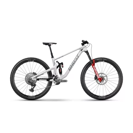 Ghost Riot AM CF Full Party Silver Stone/Whispering Gray Glossy MTB Fully kerékpár