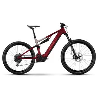   GHOST EASX Essential Rebel Red/Coffee Pebble MTB Fully e-bike