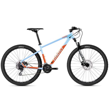 GHOST Kato Essential 27.5 Light Blue Pearl/Orange Gloss MTB kerékpár