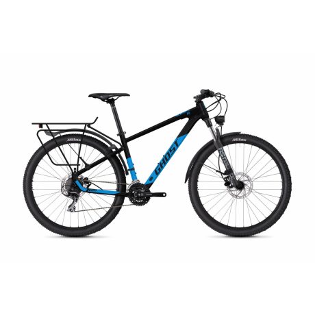 GHOST Kato EQ 27.5 Black/Bright Blue Metallic MTB kerékpár